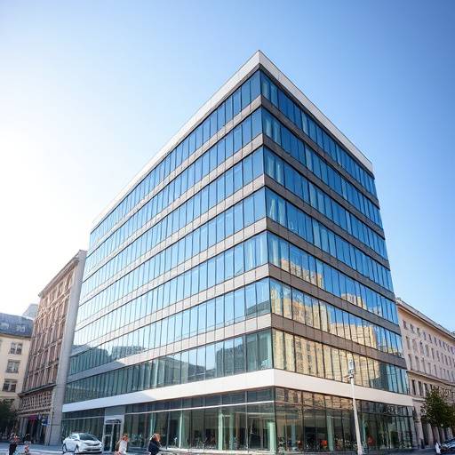 Fassadenansicht des Bürogebäudes am Stephansplatz 4A in Wien